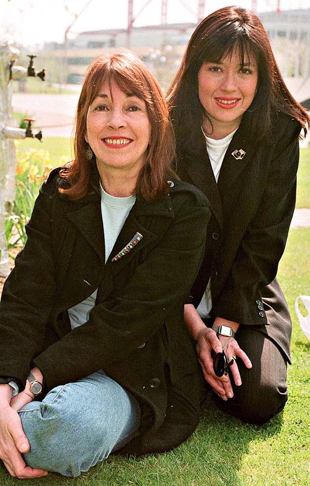 Daisy Goodwin with her mother Jocata.  As a child, the only time I remember my mother telling me that she loved me was when she explained to my brother and me that she would never live with us again, she writes.