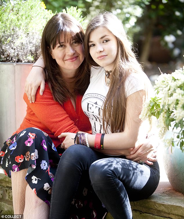 Daisy with her daughter Lydia. 