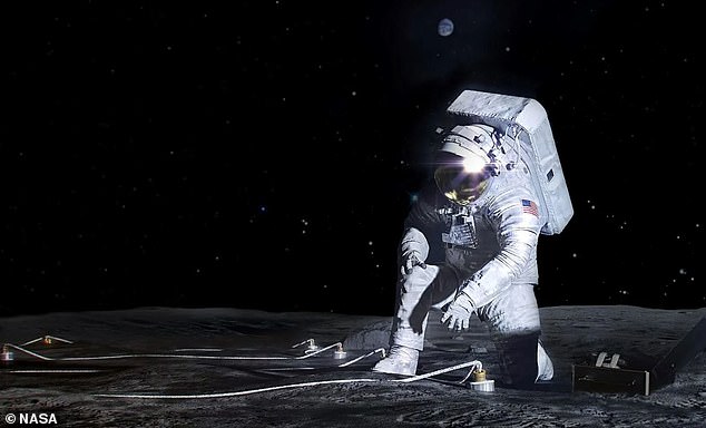 NASA has announced plans to grow plants on the moon as part of the Artemis III mission that will return humans to the lunar surface, as illustrated in this NASA concept artist.
