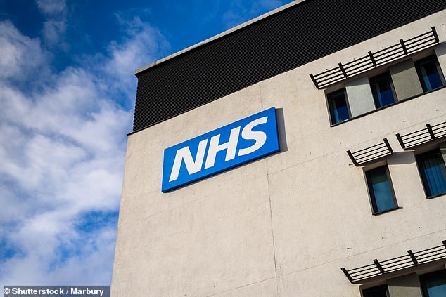 A National Health Service hospital.  NHS doctors waste a staggering 13.5 million hours a year restarting computers and staring at loading screens (file image)