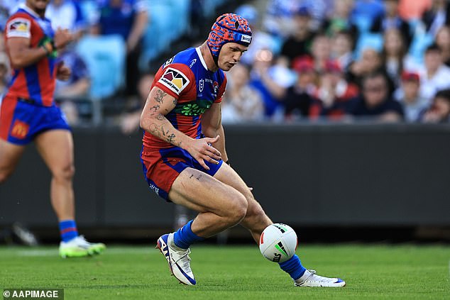 Kalyn Ponga was battling a hip injury heading into the game against the Bulldogs and admitted she needed a painkiller shot just to get on the field.