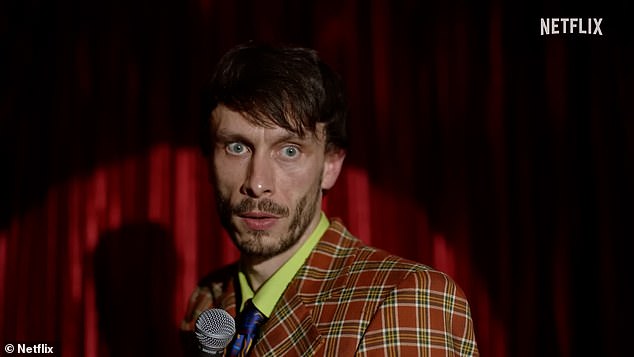 Scottish comedian Richard Gadd has transformed his own terrifying experience of bullying into a disturbing new miniseries on Netflix called Baby Reindeer (Richard Gadd as Donny, pictured)