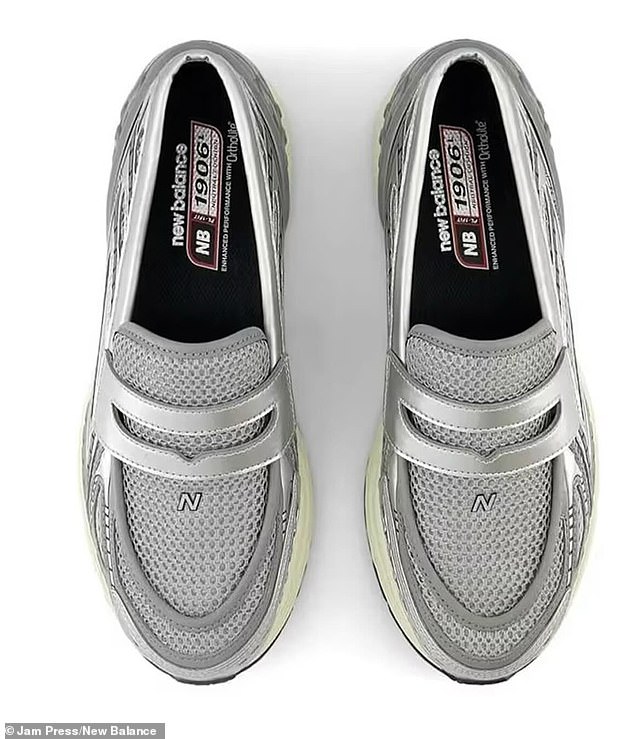 New Balance has proven it can do more than just sportswear with its latest cutting-edge design: sporty loafers (pictured)