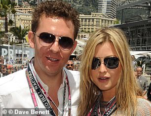 Head of Audioboom: Nick Candy, pictured with his wife Holly Valance