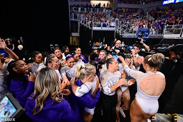 Olivia Dunne and LSU have been crowned national champions for the first time in their history.