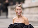 Olivier Awards 2024 Anna Maxwell Martin cant wipe the smile