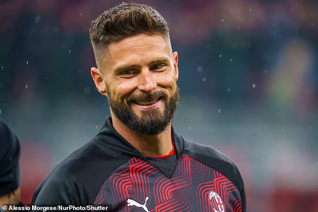 Olivier Giroud will earn up to $3.2 million a year until December 2025, according to reports