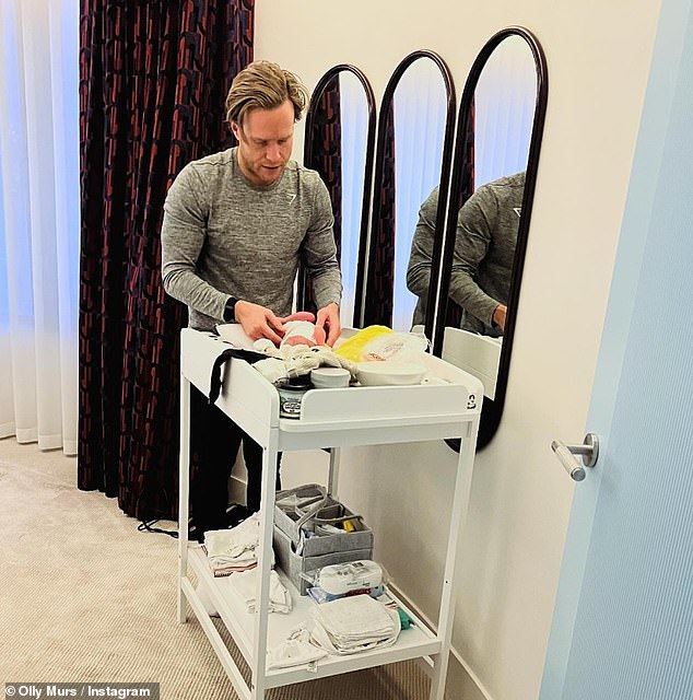 Olly Murs has a hectic schedule for the coming months as he juggles his stadium tour with raising his newborn daughter Madison.