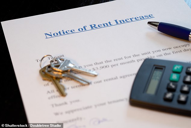 On the rise: Rents have increased 29% since before the pandemic, according to Zoopla