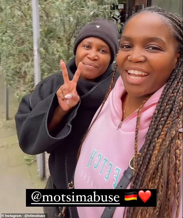 Oti Mabuse, 33, documented on Instagram his first flight since the birth of his son and his reunion with his sister Motsi Mabuse, 42, to celebrate her birthday.