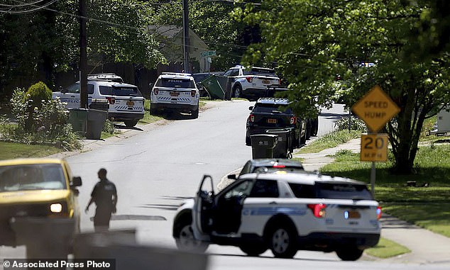 Four deputies died after a U.S. Marshals task force serving a warrant against a felon wanted for possession of a firearm was shot at.