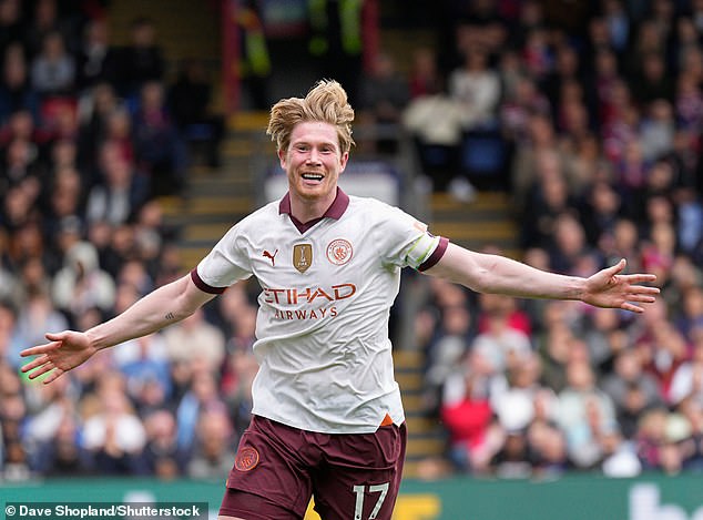Kevin De Bruyne put in a magnificent performance as Manchester City defeated Crystal Palace