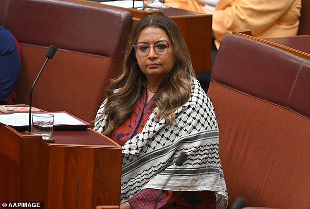 Senator Mehreen Faruqi to allege that Senator Pauline Hanson engaged in racial profiling