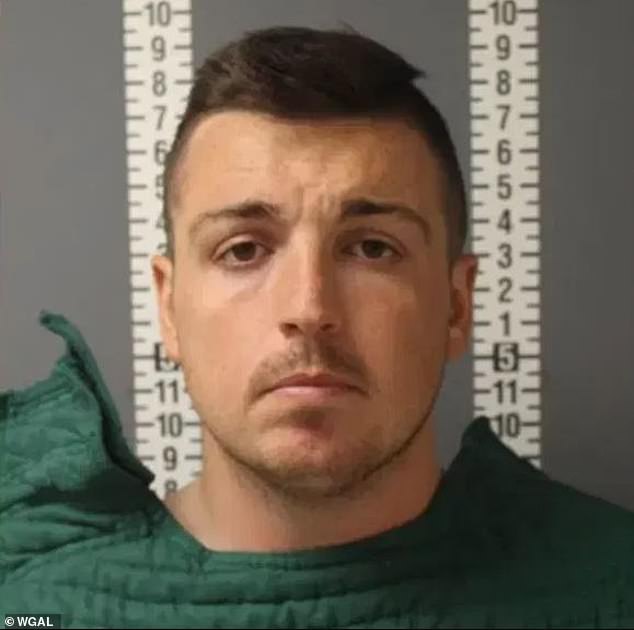 Steven Kyle Cugini, 28, of York, Pennsylvania, was arrested Tuesday on charges of rape and aggravated assault.