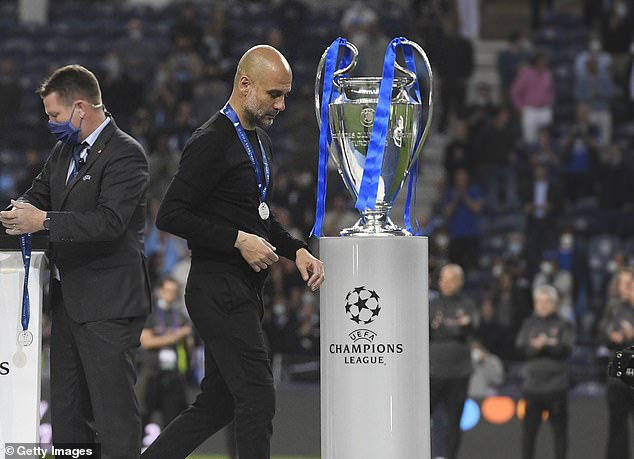 Pep Guardiola had to endure the anguish of Manchester City losing the 2021 Champions League final to Chelsea in Porto