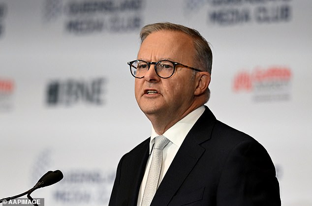 Prime Minister Anthony Albanese has come under fire after Australia took in more than 100,000 migrants in February, an all-time high.