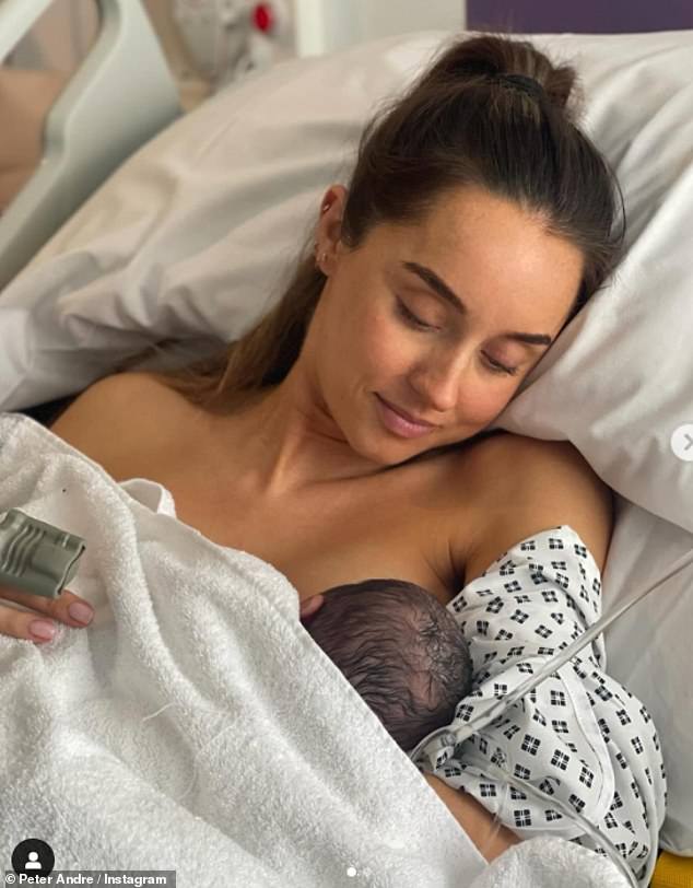 Peter Andre has welcomed his third child with his wife Emily.  The Mysterious Girl singer, 51, announced her happy news on her Instagram page on Wednesday.