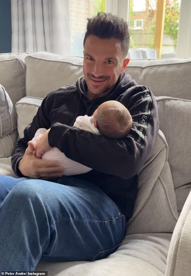 Peter Andre has hinted at two possible names for his newborn daughter after revealing he will let his wife Emily make the final decision.
