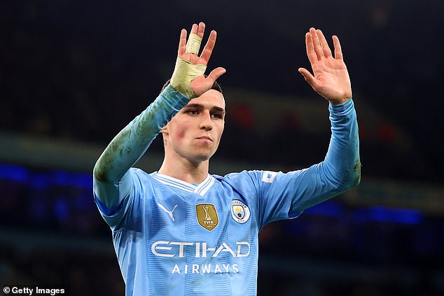 Phil Foden's off-field earnings have reportedly soared to £4.4 million - £117,000 a month.