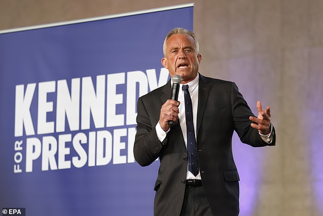 Poll reveals voters streaming toward Robert F Kennedy Jr as