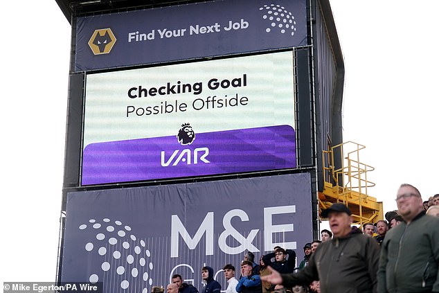 The way of marking offside will change from next season in the Premier League