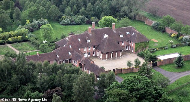 Then: Sunninghill House, on the edge of Windsor Great Park, near Ascot, which was sold by Prince Andrew in 2007.