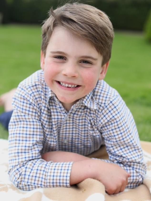 The Princess of Wales took Prince Louis' birthday photo to mark her youngest son turning six today.