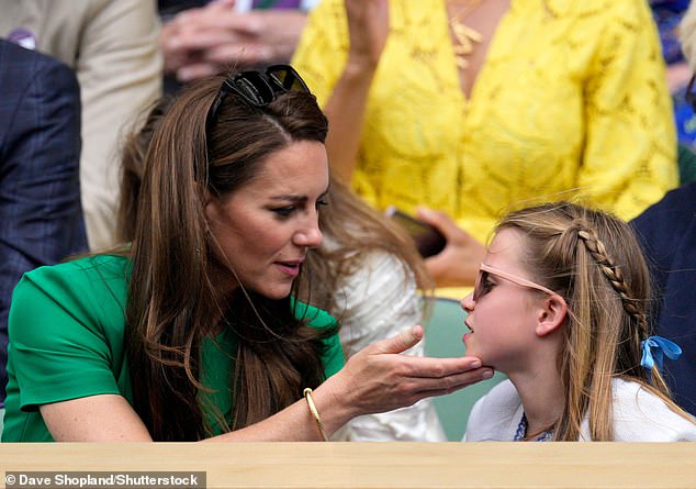 The young royal, who will surely be at Kate Middleton's side in the midst of her battle against cancer, also has a special melody that lifts her mother's spirits.  Both photographed last year.