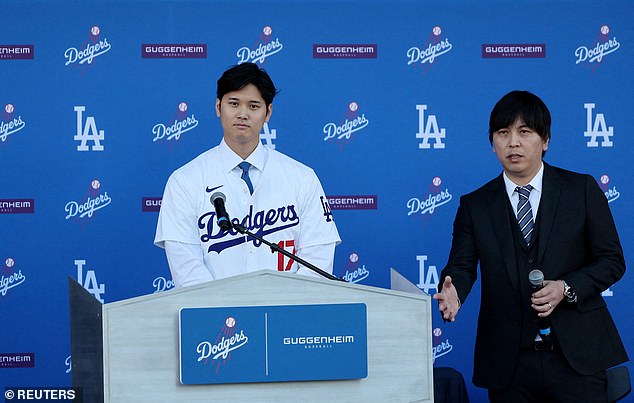Mizuhara worked with Ohtani for more than a decade, including his time in Major League Baseball.