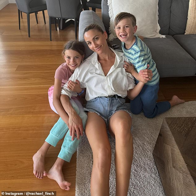 Rachael Finch has hit back at trolls after they called her a cruel mother-shaming insult and accused her of 