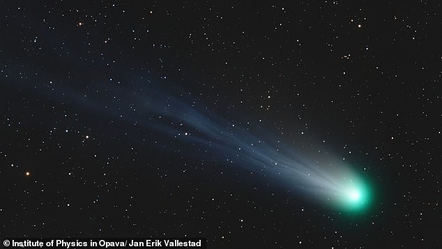Rare erupting Devil Comet larger than Mount Everest only visible every