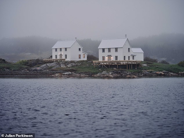 Cailey Heaps, a Canadian real estate agent, completed a massive renovation of two historic homes on the remote Salvage Island in Newfoundland.
