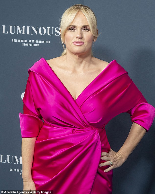 Rebel Wilson (pictured at the BFI London Film Festival) claims other women contacted her after she accused Sacha Baron Cohen of sexual harassment.