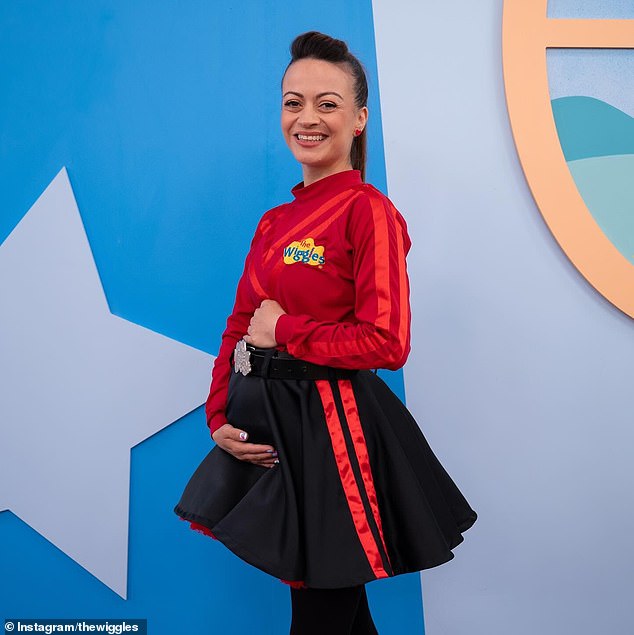 Red Wiggle Single mother-to-be Caterina Mete opened up about why she decided to share her dramatic IVF journey with her fans (pictured)