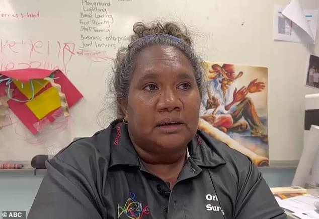 Madeline Gallagher-Dann, executive director of the Kalumburu community, near where a group of illegal immigrants landed undetected, said she is concerned that the local indigenous population is vulnerable to viruses and diseases.