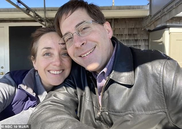 Husband and wife Paul and Alysia Larson were nearing the end of their flight when their plane began to lose power, forcing an emergency landing just out of reach of Quonset State Airport.