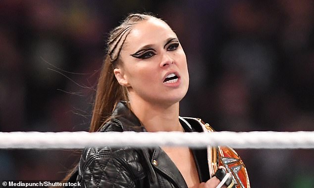 Ronda Rousey revealed the WWE wrestler she confronted for his sexist actions in a hallway