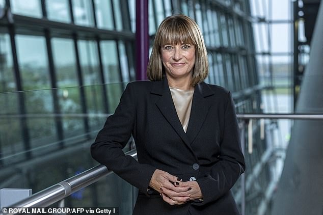 Special delivery: Royal Mail Parent company IDS said Emma Gilthorpe (pictured) will take over as Chief Exec on May 1