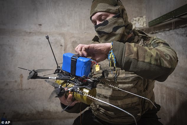 Ukraine has relied heavily on cheap drones that can attack Russian positions from a distance.