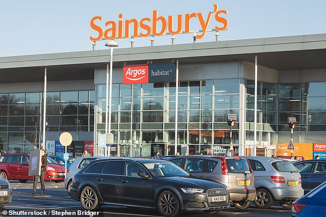 Growth: Sainsbury's said the return of staff to offices has boosted business as it posted a 3.4% rise in annual sales to £36bn.
