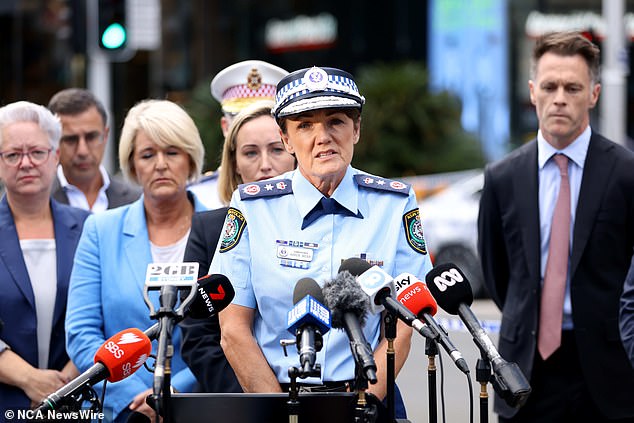 NSW Police Commissioner Karen Webb has revealed it could be weeks before the six victims of the horrific Bondi Junction attack are identified.