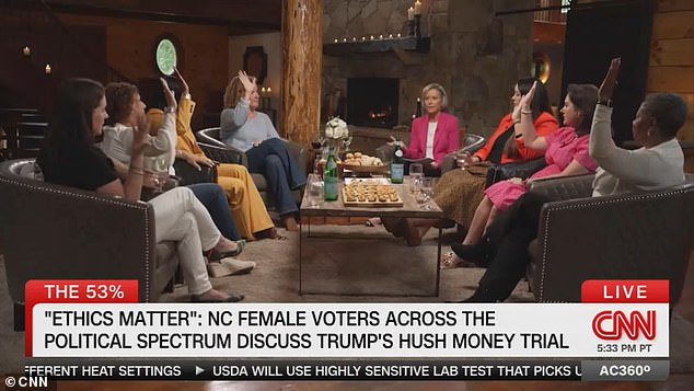 A group of self-proclaimed undecided women voters in North Carolina had harsh words against former President Donald Trump in a roundtable with the liberal media CNN
