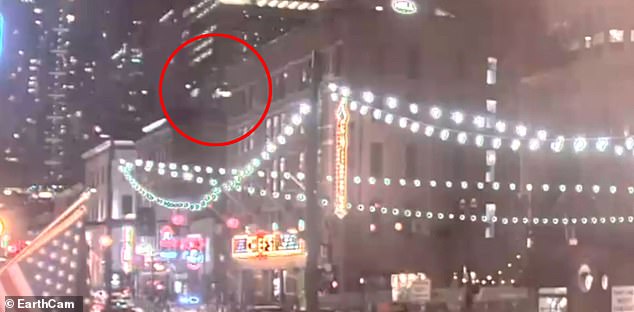 Shocking moment Morgan Wallen throws chair from rooftop bar during