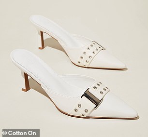 The popular shoes are also available in white.