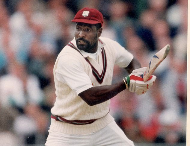 Sir Viv Richards in his swashbuckling heyday with the West Indies