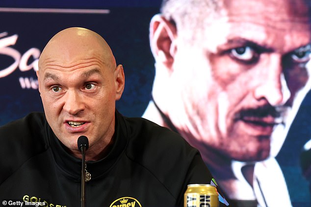 Tyson Fury claimed he could still beat Oleksandr Usyk if he weighed 25kg and drank 15 pints of Peroni.