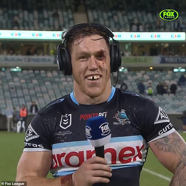Cameron McInnes compared to Chucky doll after Cronulla's resounding victory