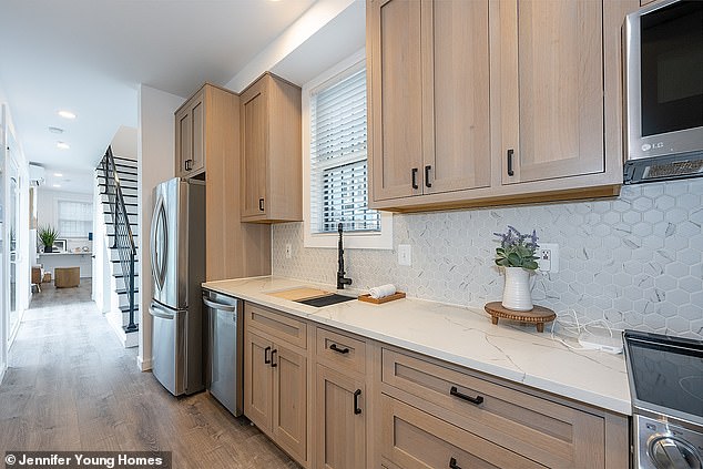 A new home has hit the market in a trendy area of ​​DC for just $599,900 and buyers are confused about the bargain price.