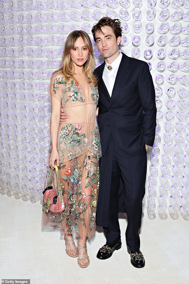 Suki Waterhouse has confirmed the arrival of her first child with her fiancé Robert Pattinson.