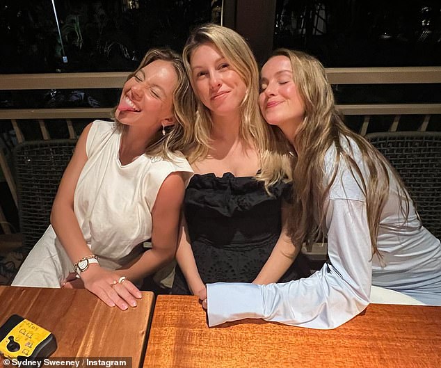 The 26-year-old actress posted snaps and videos from her Hawaii vacation with friends Liv Meyer and Kelley McCartney.